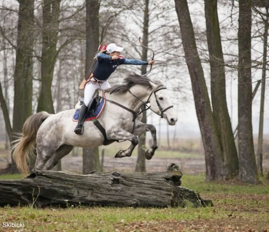 The Thrill of Mounted Archery!