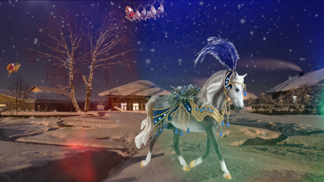 Christmas Breyer Horse 2022