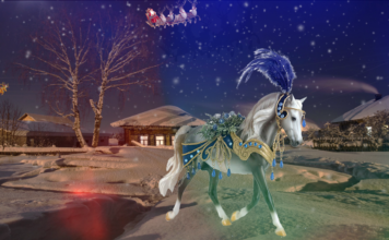 Snowbird The Christmas Breyer Horse 2022 Christmas Breyer Horse 2022