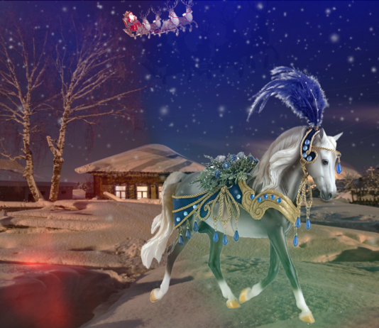 Snowbird The Christmas Breyer Horse 2022 Christmas Breyer Horse 2022
