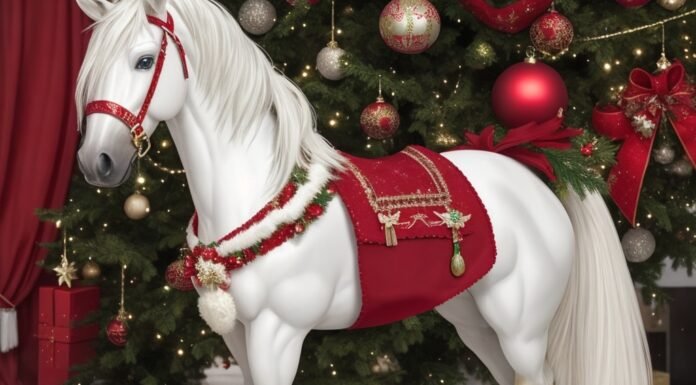 How to Decorate and color a Model Horse for Christmas How to Decorate and color a Model Horse for Christmas