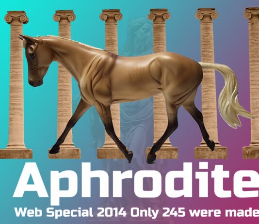 The Awaited Raffle: Aphrodite Goddess Series Model Horse Up for Grabs! Aphrodite Goddess Series