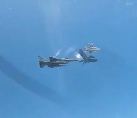 When Pegasus and F-16 Encountered Pegasus and F-16 Encountered